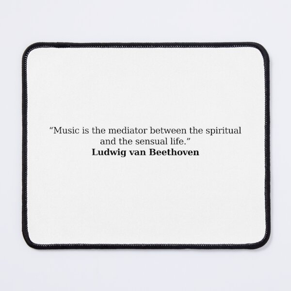 Item preview, Beethoven Quote designed and sold by Musicianst0re.