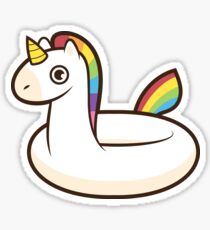 Einhorn-Float Sticker