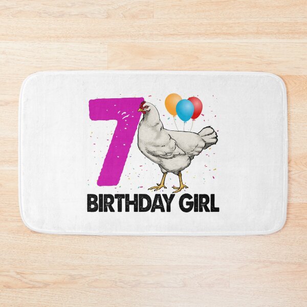 Item preview, Birthday Girl 7 Hen designed and sold by Bendthetrend.