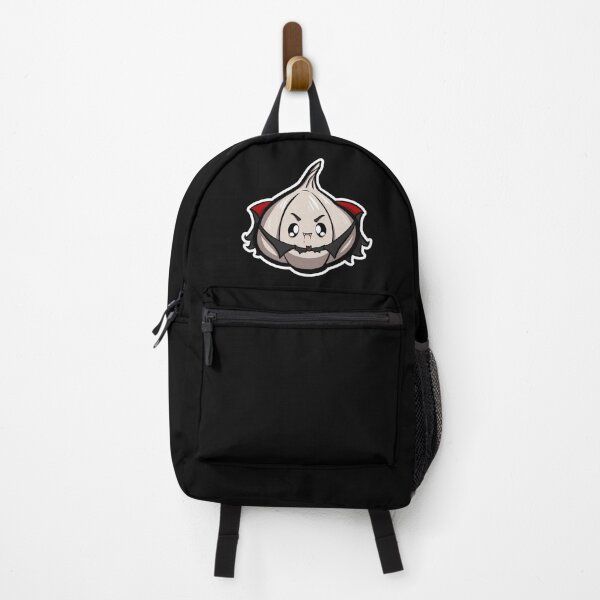 Item preview, Cute Garlic Vampie with a Bat Cape and Bloody Fangs designed and sold by SpellYouLater.
