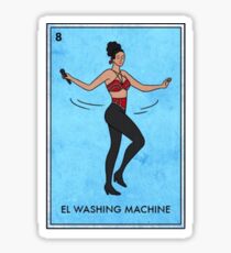 Selena Loteria : el washing machine Sticker