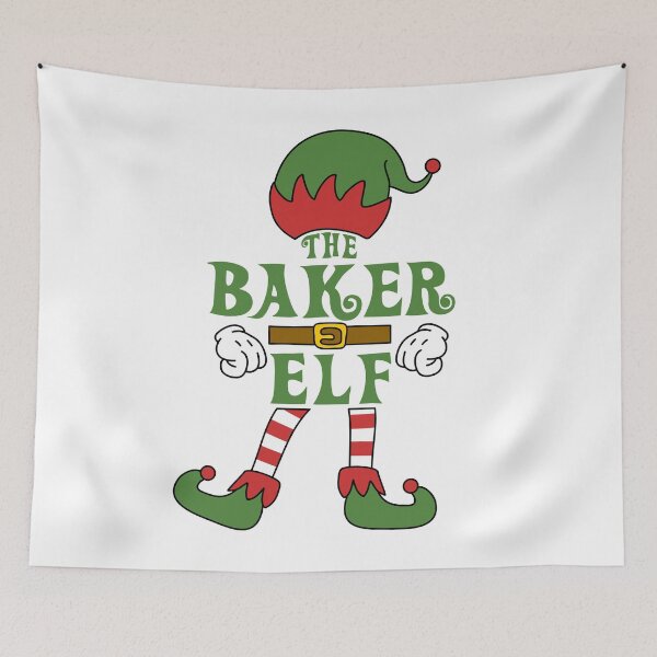 Item preview, The Baker Elf Christmas Family Matching Outfits Group Attire designed and sold by onicon.