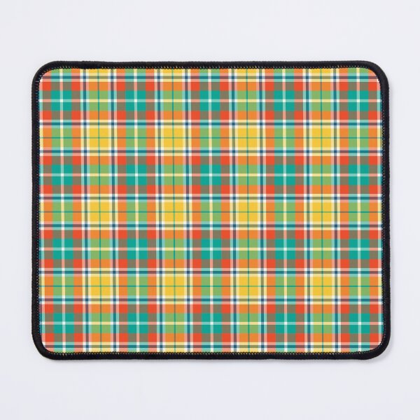 Artikelvorschau, Hellgelbes und Seafoam Green Plaid entworfen und verkauft von plaidwerx.