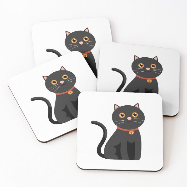 Artikelvorschau, Lustige süße schwarze Katzen - lustige Katzen, lustige Meme entworfen und verkauft von Delandor.