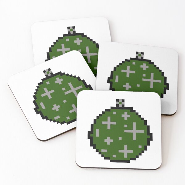 Artikelvorschau, Baumschmuck - grün und silber entworfen und verkauft von LittleDollGames.