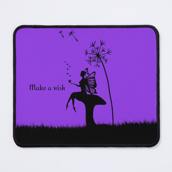 Item preview, Fairy make a wish silhouette designed and sold by KaisPrints.