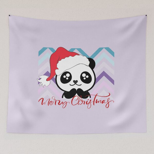 Aperçu de l'œuvre Panda mignon à Noël créée et vendue par annaaires.