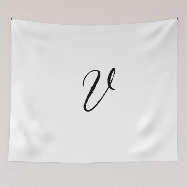 Item preview, Monograma en Cursiva | Monograma Letra V designed and sold by JustSeasons.