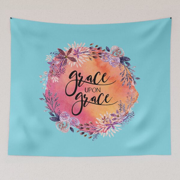 Item preview, Christian Quotes - Grace Upon Grace designed and sold by JacquelineLim.