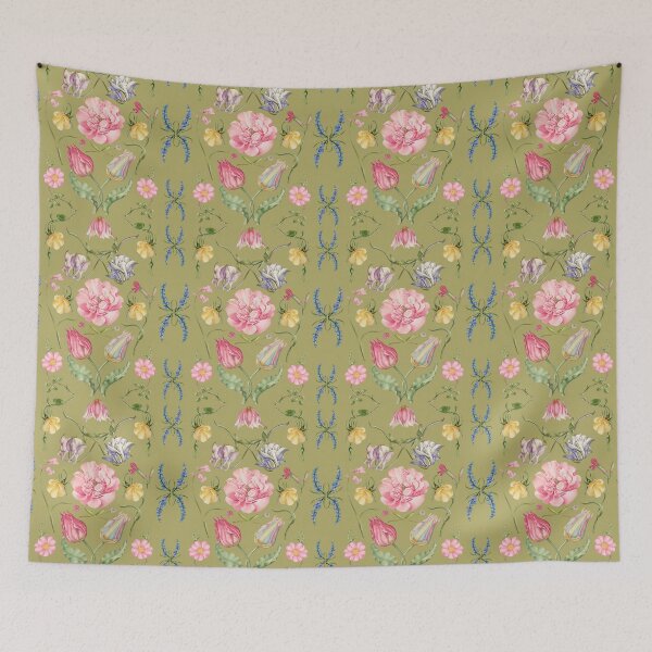 Item preview, Vintage Flowerpattern designed and sold by Perceptible.