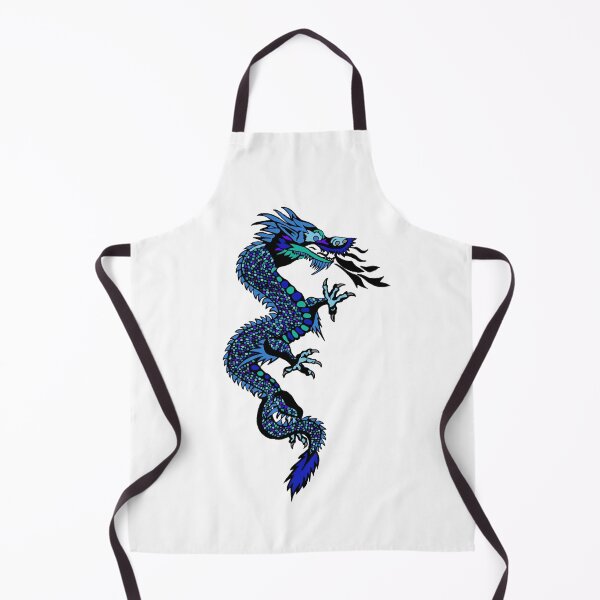 Item preview, Blue Chinese dragon design designed and sold by KaisPrints.
