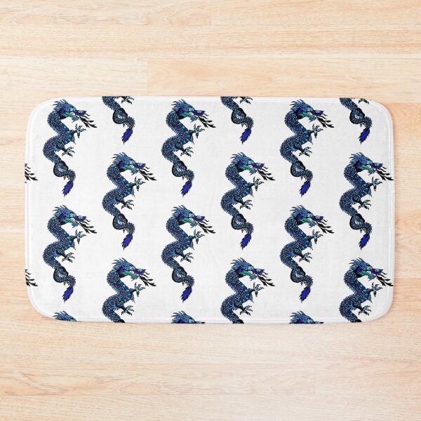 Item preview, Blue Chinese dragon design designed and sold by KaisPrints.