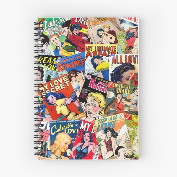 Item preview, Vintage Romance Comic Book Cover Art Collage designed and sold by hjsmith.