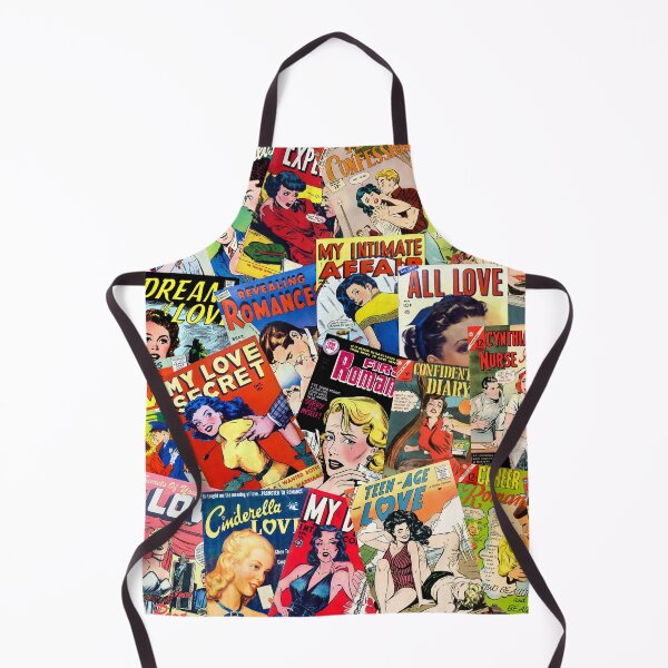 Item preview, Vintage Romance Comic Book Cover Art Collage designed and sold by hjsmith.