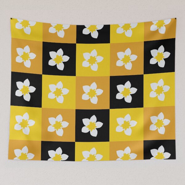 Aperçu de l'œuvre Motif de fleurs blanches créée et vendue par darshants.
