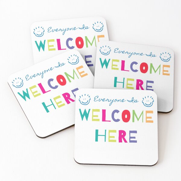 Item preview, Everyone Is Welcome Here designed and sold by shopcom.