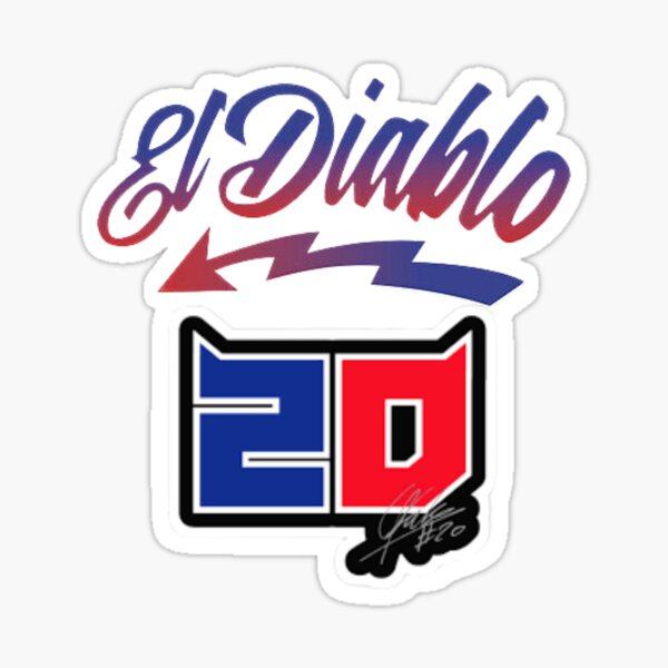 Stickers Fabio Quartararo El Diablo 20 Devil Logo - Ref.d18828 | MPA Déco - Foto 8