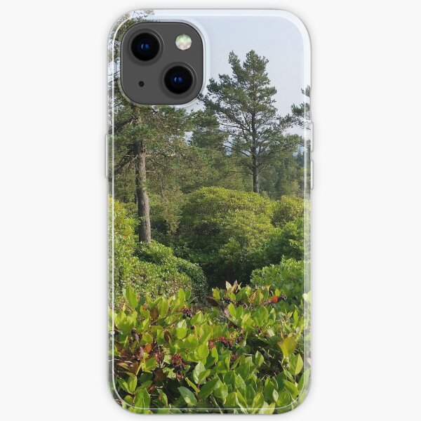 Cragside Labyrinth Trees iPhone Soft Case
