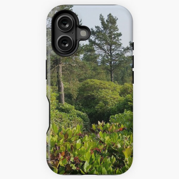 Cragside Labyrinth Trees iPhone Tough Case