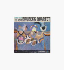Time Out, Dave Brubeck Quartet, Original Mono cover Art Board Print