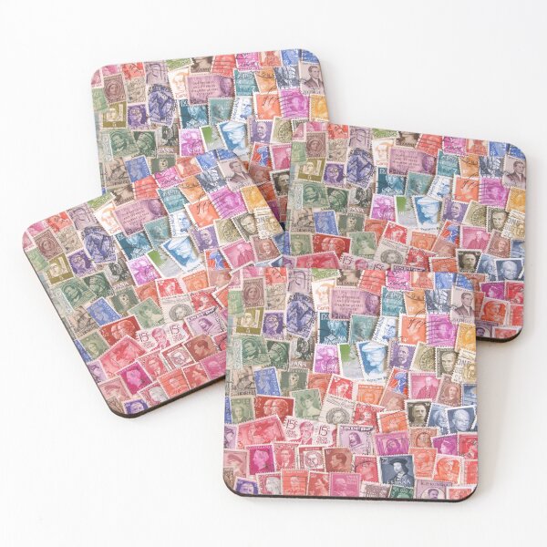 Item preview, Postage Stamp People designed and sold by collageDP.