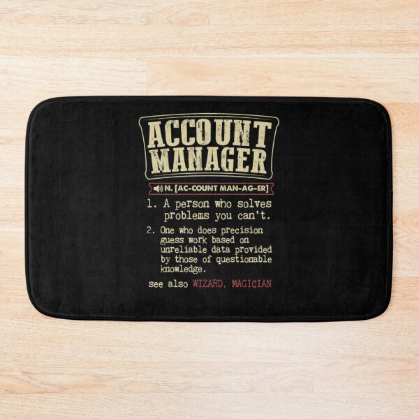 Item preview, Account Manager Badass Definition Funny Gift  designed and sold by aryagiri.