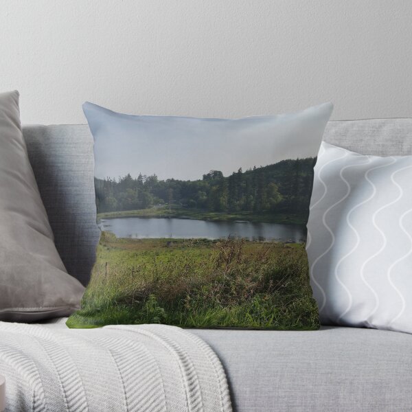 Cragside Entrance Throw Pillow