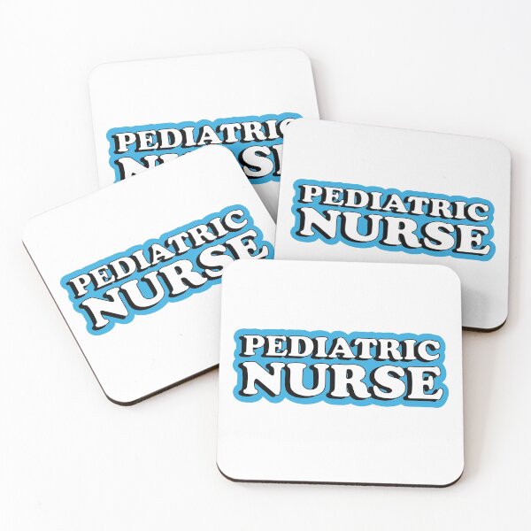 Item preview, Pediatric Nurse Blue Typography designed and sold by Preents.