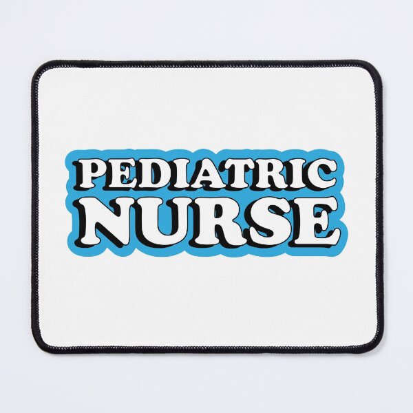 Item preview, Pediatric Nurse Blue Typography designed and sold by Preents.