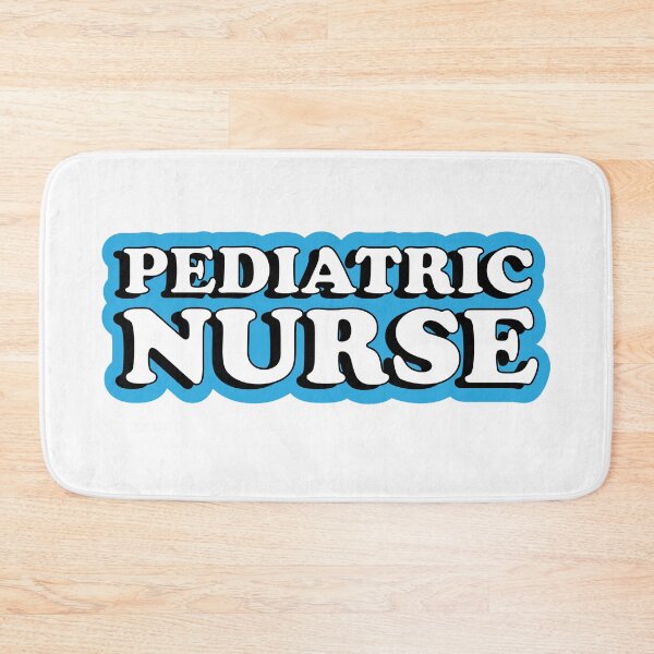 Item preview, Pediatric Nurse Blue Typography designed and sold by Preents.