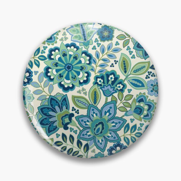 Item preview, Blue Floral designed and sold by Barbara Pixton.