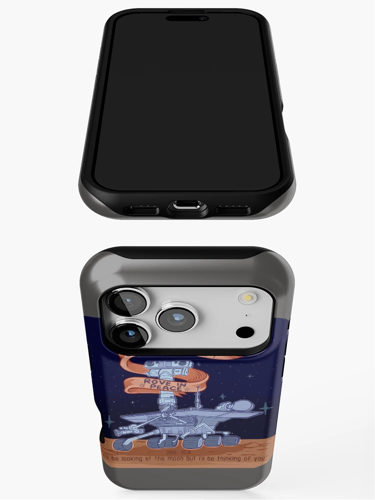 Thumbnail 3 of 4, iPhone Case, Opportunity Rover - Rove In Peace designed and sold by alienclub.
