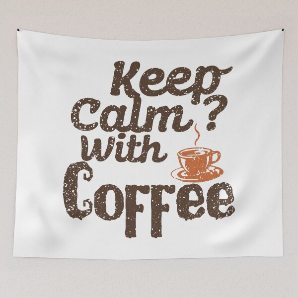 Item preview, Coffee Is a Hug In a Mug - Trendy Coffee Is a Hug In a Mug Quote For Coffee Lovers and Coffee Addicts designed and sold by Prince - Bestseller ★★★★★.