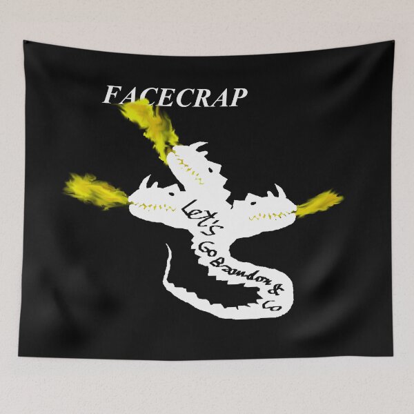 Item preview, Burning Facecrap D89 designed and sold by SelfUpgrade.