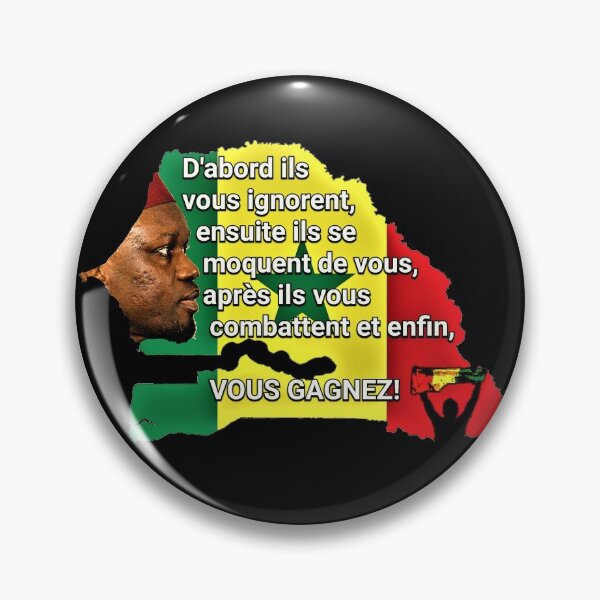 Item preview, SENEGAL - Ousmane Sonko 2024 designed and sold by Tony Cisse.