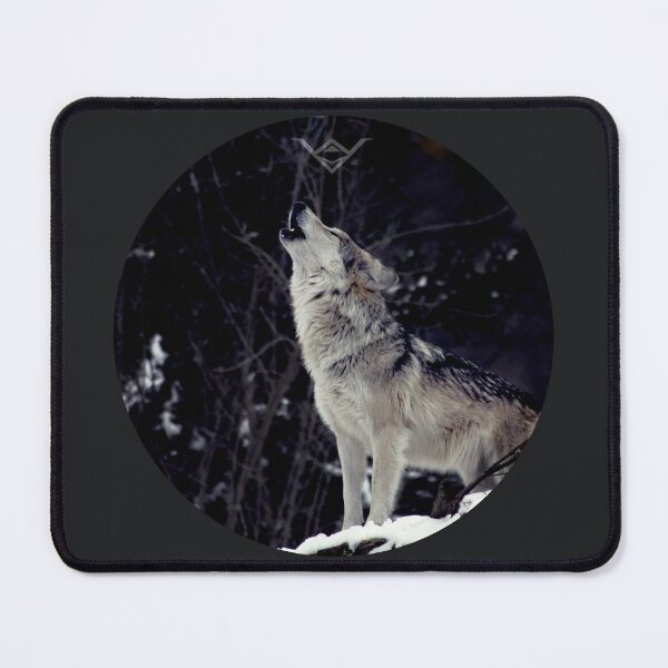 Item preview, Howling Wolf - Winter Gift - Insomnia designed and sold by WAVV.