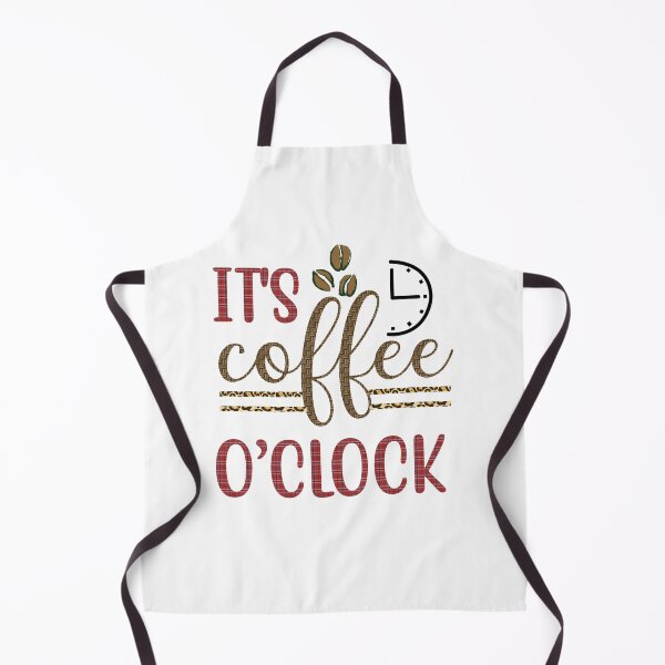 Item preview, It's Coffee O'Clock - Trendy Coffee Is a Hug In a Mug Quote For Coffee Lovers and Coffee Addicts designed and sold by Prince - Bestseller ★★★★★.
