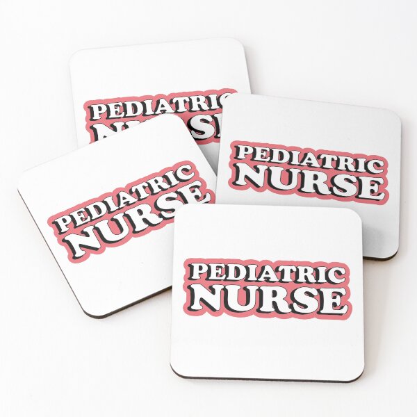 Item preview, Pediatric Nurse Red Typography designed and sold by Preents.