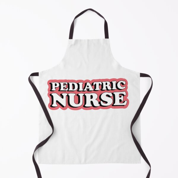Item preview, Pediatric Nurse Red Typography designed and sold by Preents.