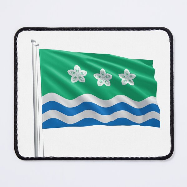 Item preview, Cumbria Waving Flag designed and sold by Cumbria Guru.