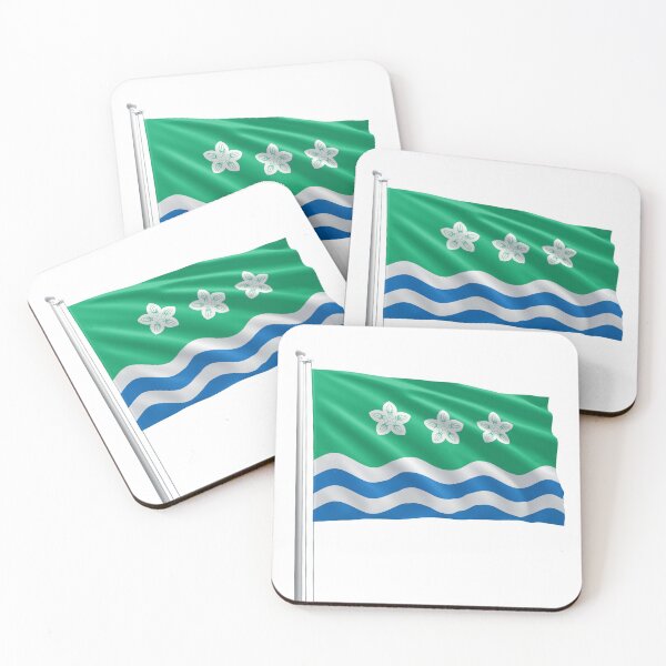 Item preview, Cumbria Waving Flag designed and sold by Cumbria Guru.