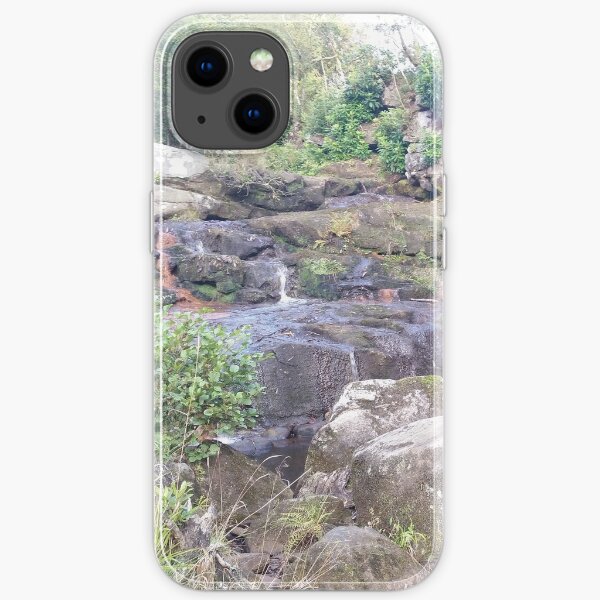 Little Cragside Waterfall iPhone Soft Case