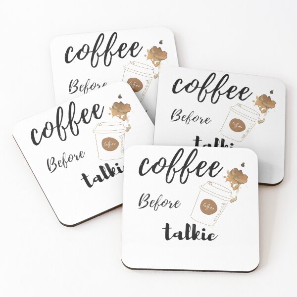 Artikelvorschau, Kaffee vor Talkie Shirt, lustiges T-Shirt entworfen und verkauft von ATWAK.