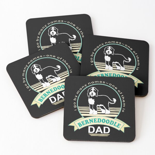 Item preview, Bernedoodle Dad | NickerStickers® on Redbubble designed and sold by NickerStickers.