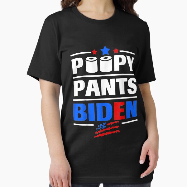 Vista previa del artículo con la obra «Pantalones Poopy Papel Biden», diseñado y vendido por Jorden-Trend.