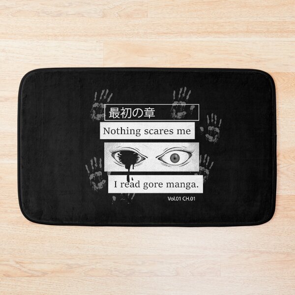 Item preview, Nothing Scare Me I Read Gore Manga designed and sold by Marzuqi Che Rose.
