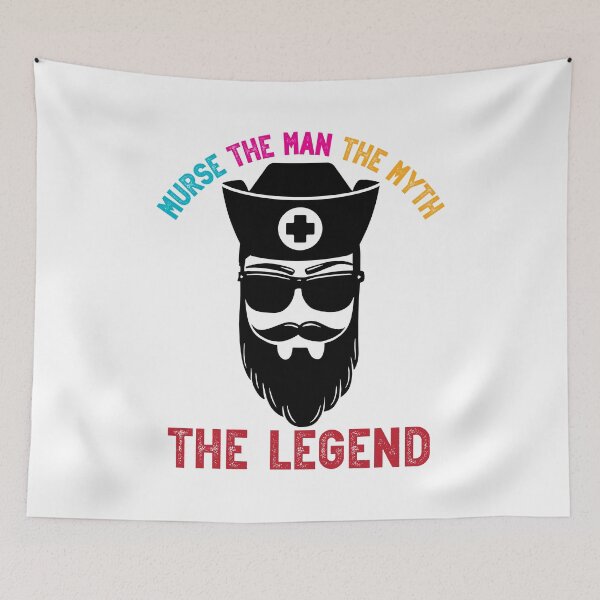 Item preview, Murse the man the myth,male nurse, murse, the legend																								 designed and sold by plussorn.