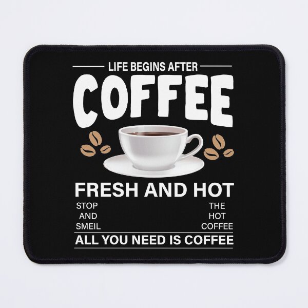 Item preview, Coffee Is a Hug In a Mug - Trendy Coffee Is a Hug In a Mug Quote For Coffee Lovers and Coffee Addicts designed and sold by Prince - Bestseller ★★★★★.
