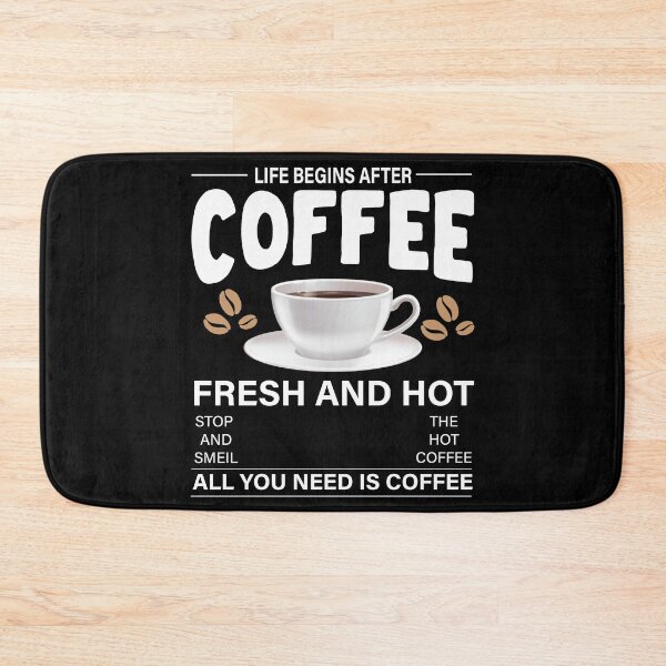 Item preview, Coffee Is a Hug In a Mug - Trendy Coffee Is a Hug In a Mug Quote For Coffee Lovers and Coffee Addicts designed and sold by Prince - Bestseller ★★★★★.