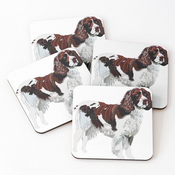 Item preview, English Springer Spaniel art designed and sold by Karen Harding Art and Illustration .